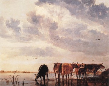  Landschaft Werke - Kühe Landschaftsmaler Aelbert Cuyp
